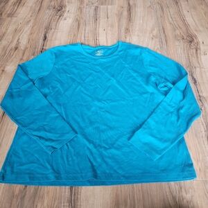 L.L.Bean Womens Size L Petite Supina Cotton Shirt